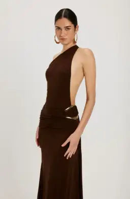 Ance Gria Gaia Gown in Brown Size S for rent on The Volte - image 1