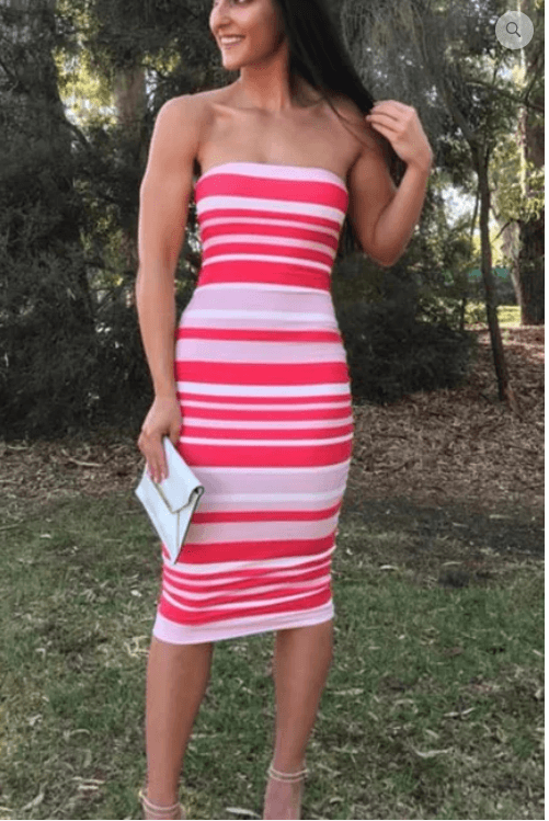 Kookai 'Bay Stripe' Dress size 1 for rent on The Volte - main image