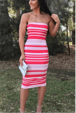 Kookai 'Bay Stripe' Dress size 1 for rent on The Volte - image 1