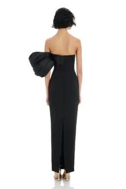 Eliya The Label Heinrich Gown Black Size 8 for rent on The Volte - image 3