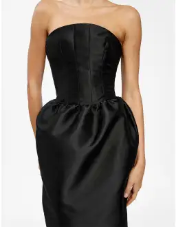 Effie Kats: Lilia Curved Strapless Maxi Dress for rent on The Volte - image 3