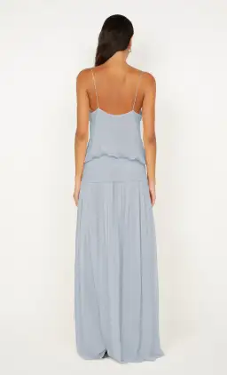 Camille Blouson Dress in Cloud Blue for rent on The Volte - image 2