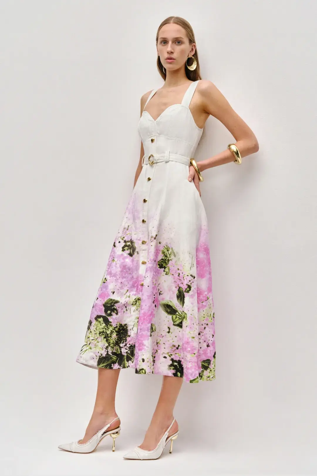 AJE EARTHA MIDI DRESS (Size 14) for rent on The Volte - main image