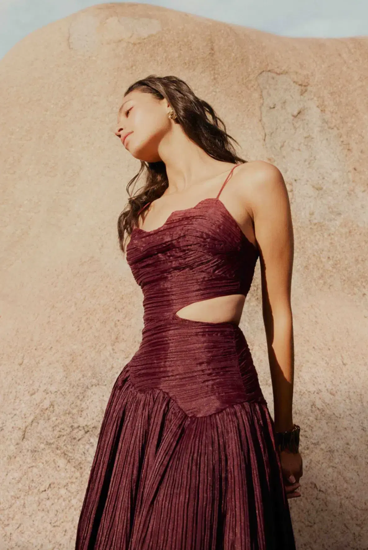 Aje Laurier Wave Maxi Dress Size 16 - Image 2