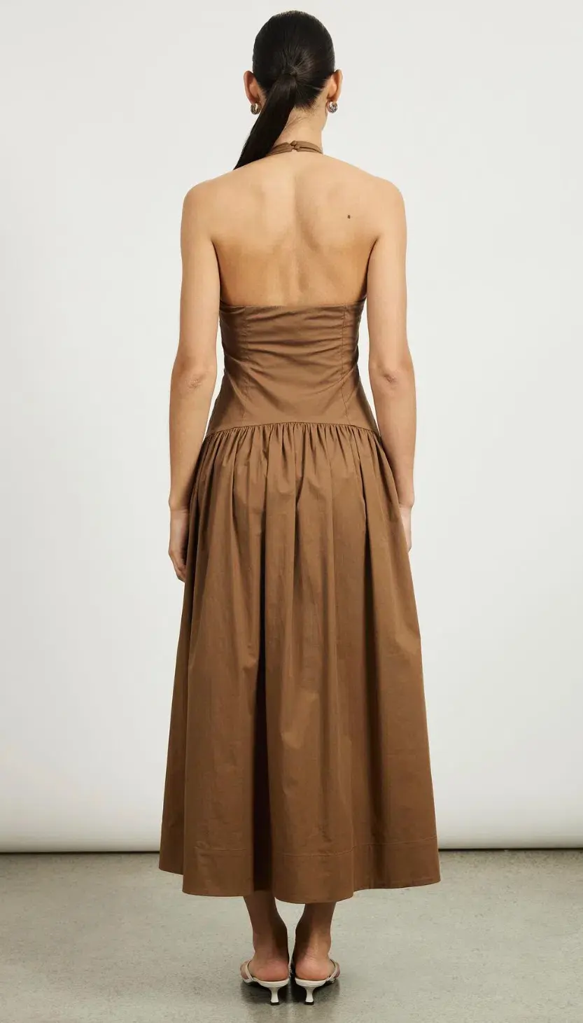 Lover Lucy Halter Neck Midi Dress Size 16 - Image 3