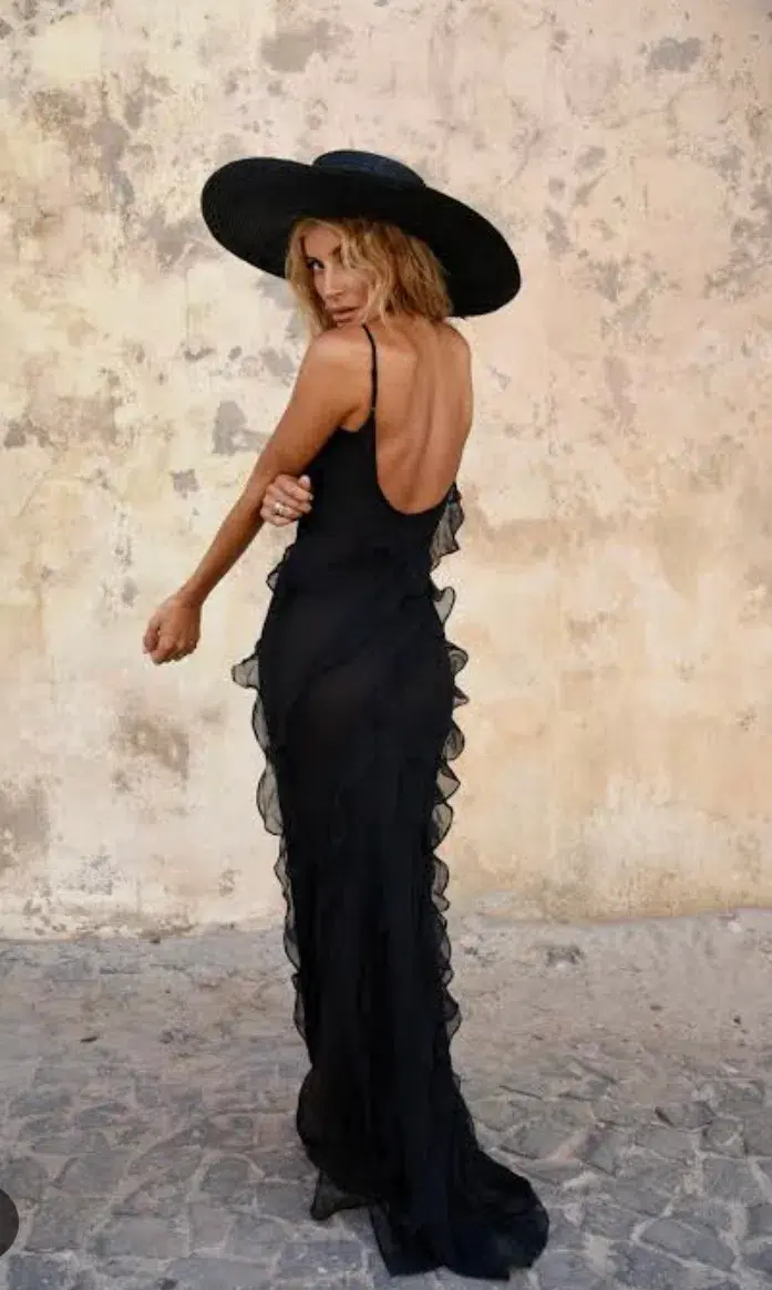 RAT & BOA SELENA DRESS BLACK SIZE 6/XS for rent on The Volte - main image