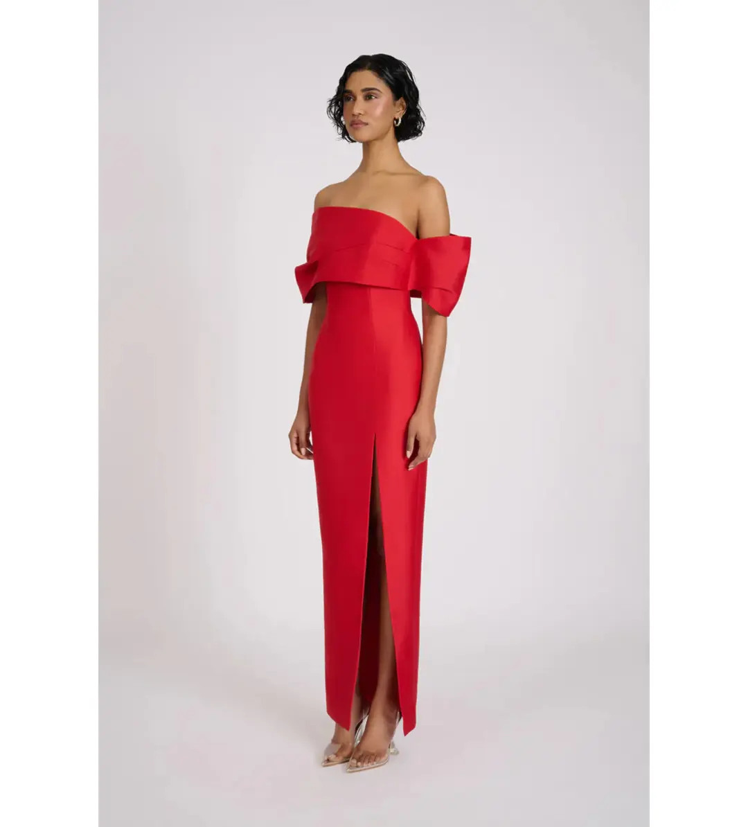 Eliya The Label Eleisha Midi Dress Red Size 12 for rent on The Volte - main image