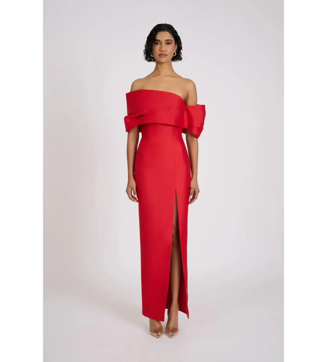 Eliya The Label Eleisha Midi Dress Red Size 12 for rent on The Volte - main image