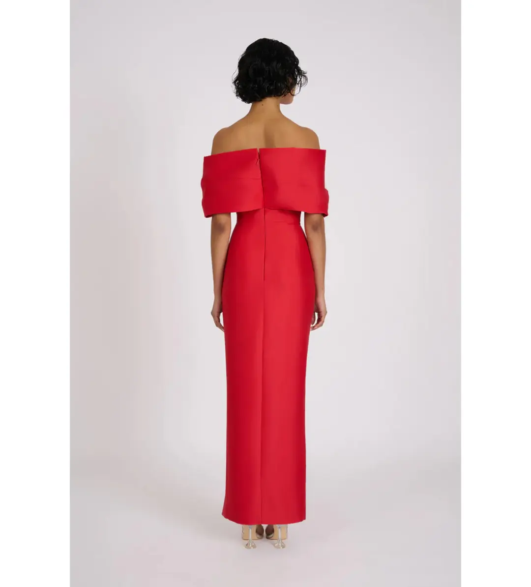 Eliya The Label Eleisha Midi Dress Red Size 12 for rent on The Volte - main image