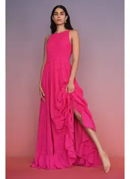 Aje Rosewood Ruched Maxi Dress for rent on The Volte - image 2