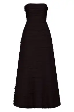 Aje Soundscape Maxi Dress (Black) for rent on The Volte - image 5