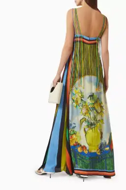 Antipodean Bruno Sunray Pleated Gown Size 16 for rent on The Volte - image 2