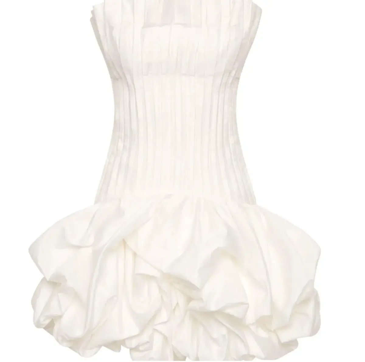 Aje Women's White and Cream Dress - Image 3