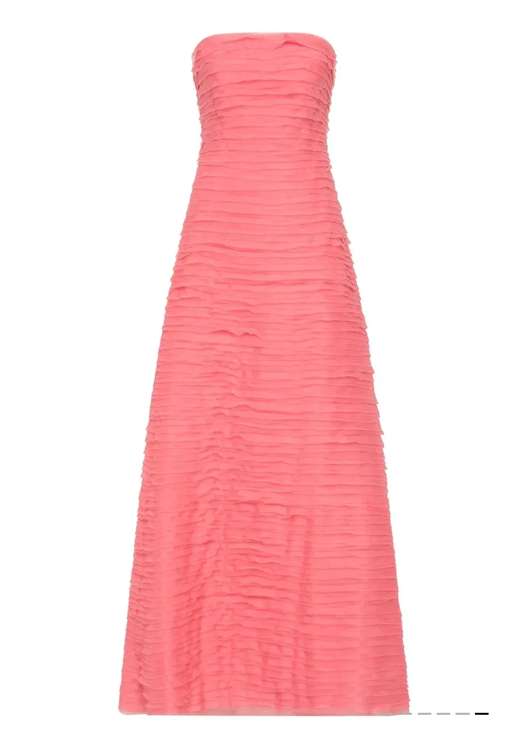 Aje Soundscape Dress, Guava pink, size 10 - Image 1