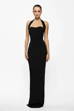 EFFIE KATS MARIAN GOWN BLACK SIZE 8 for rent on The Volte - image 1