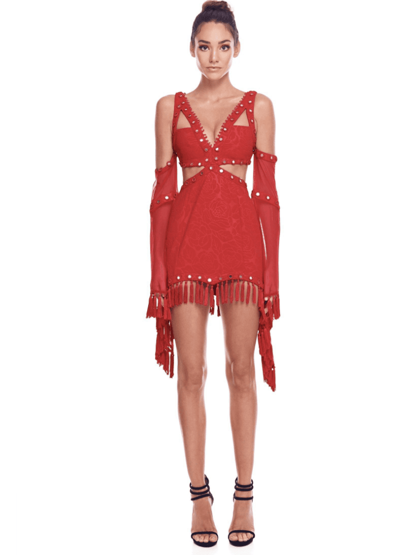 Eliya the Label Lolitta Dress Red Size 10 for rent on The Volte - main image