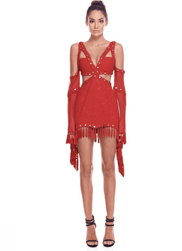Eliya the Label Lolitta Dress Red Size 10 for rent on The Volte - image 1