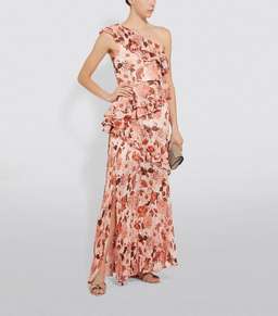 Thurley venetian nights dress eden floral red size 12 for rent on The Volte - image 1