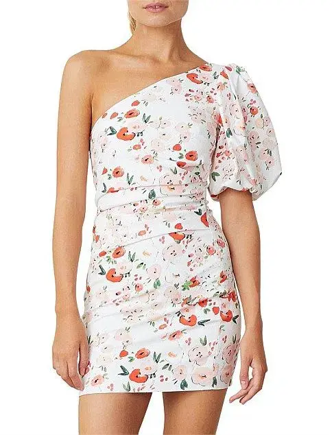 Bec and Bridge Garden Party Mini Dress Print Size 8 - Image 1