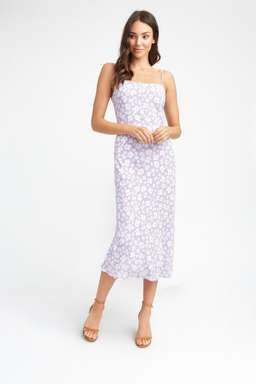 Kookai Fleur Slip Dress Print Size 6 for rent on The Volte - image 1