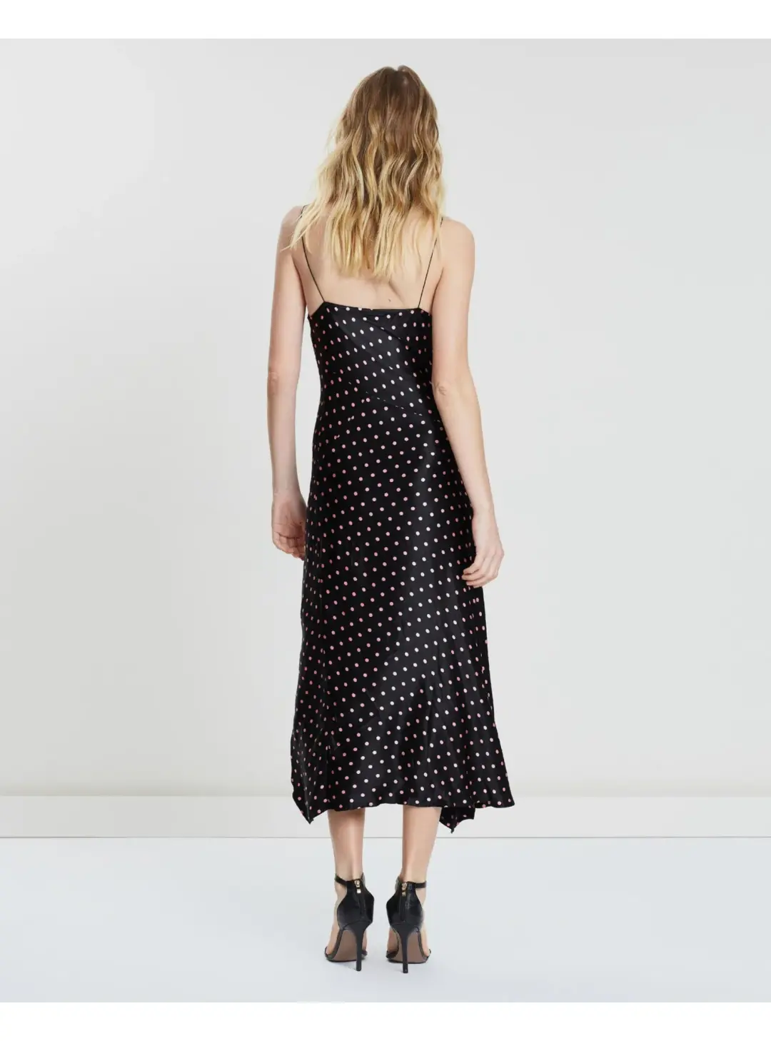 Bec & Bridge Kylie Midi Black Polka Dots Size AU 8 for rent on The Volte - main image