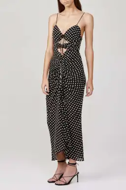 Significant Other Neptune Dress Polka Dot Size 10