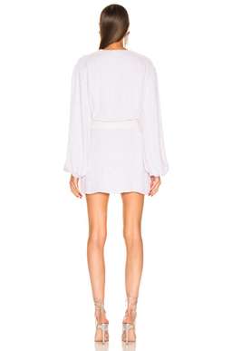 Retrofete Gabrielle Robe Dress White Size 10 for rent on The Volte - image 2