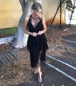 Alice McCall Ocean Drive Dress Black Size 8