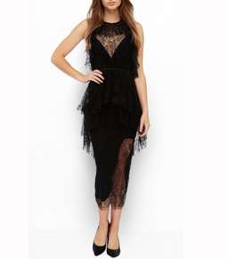 Alice McCall Ocean Drive Dress Black Size 8