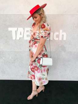 Talulah Garland Midi Dress Size 8