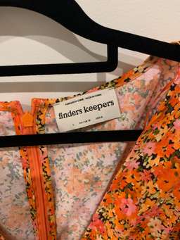 Finders keepers bloom mini dress size 12
