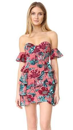 For Love and Lemons Flamenco Floral Mini Dress size 6 XS for rent on The Volte - image 1