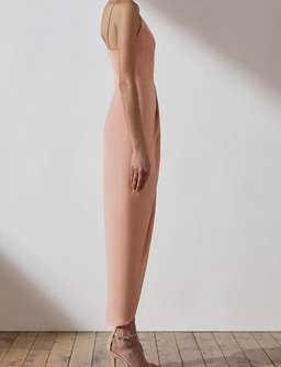 Shona Joy Samantha Core Cocktail Dress - Dusty Pink - Size 10 for rent on The Volte - image 3
