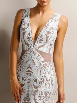 Jadore Floor length Dress size 10 for rent on The Volte - image 2