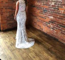 Jadore Floor length Dress size 10 for rent on The Volte - image 6