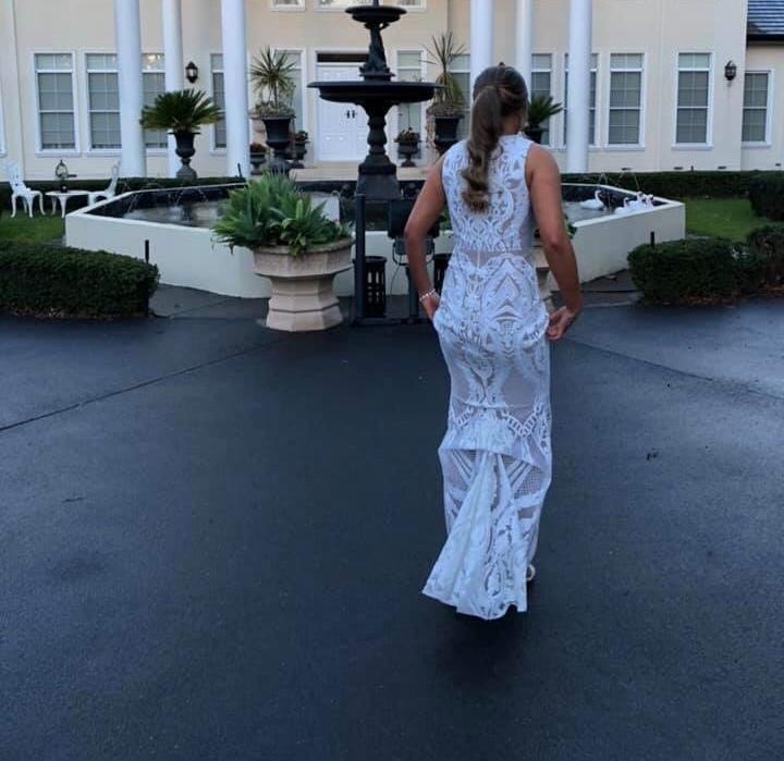 Jadore Floor length Dress size 10 for rent on The Volte - main image