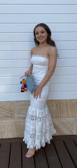 Zimmerman Wayfarer Panelled Dress Size 8