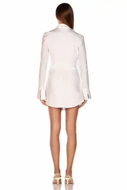 MISHA Mya Dress White Size 10/M for rent on The Volte - image 3