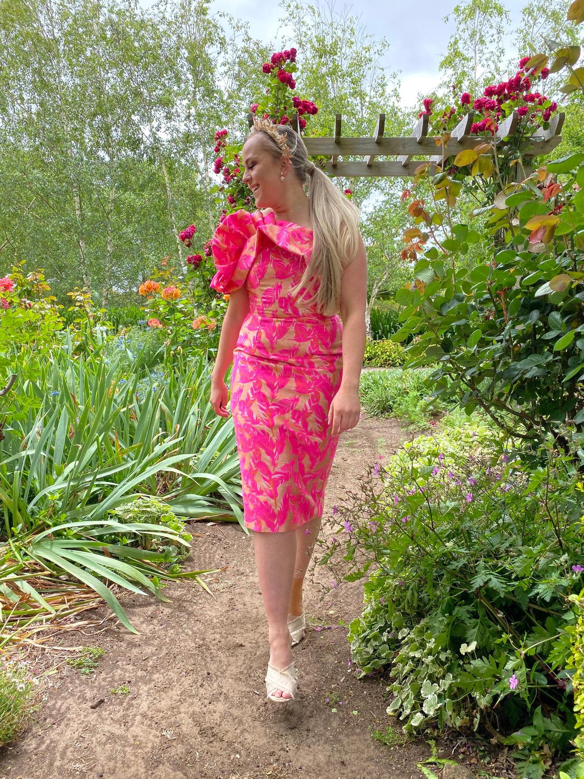 Eliya The Label Elena Dress Pink Size 10 - Image 2