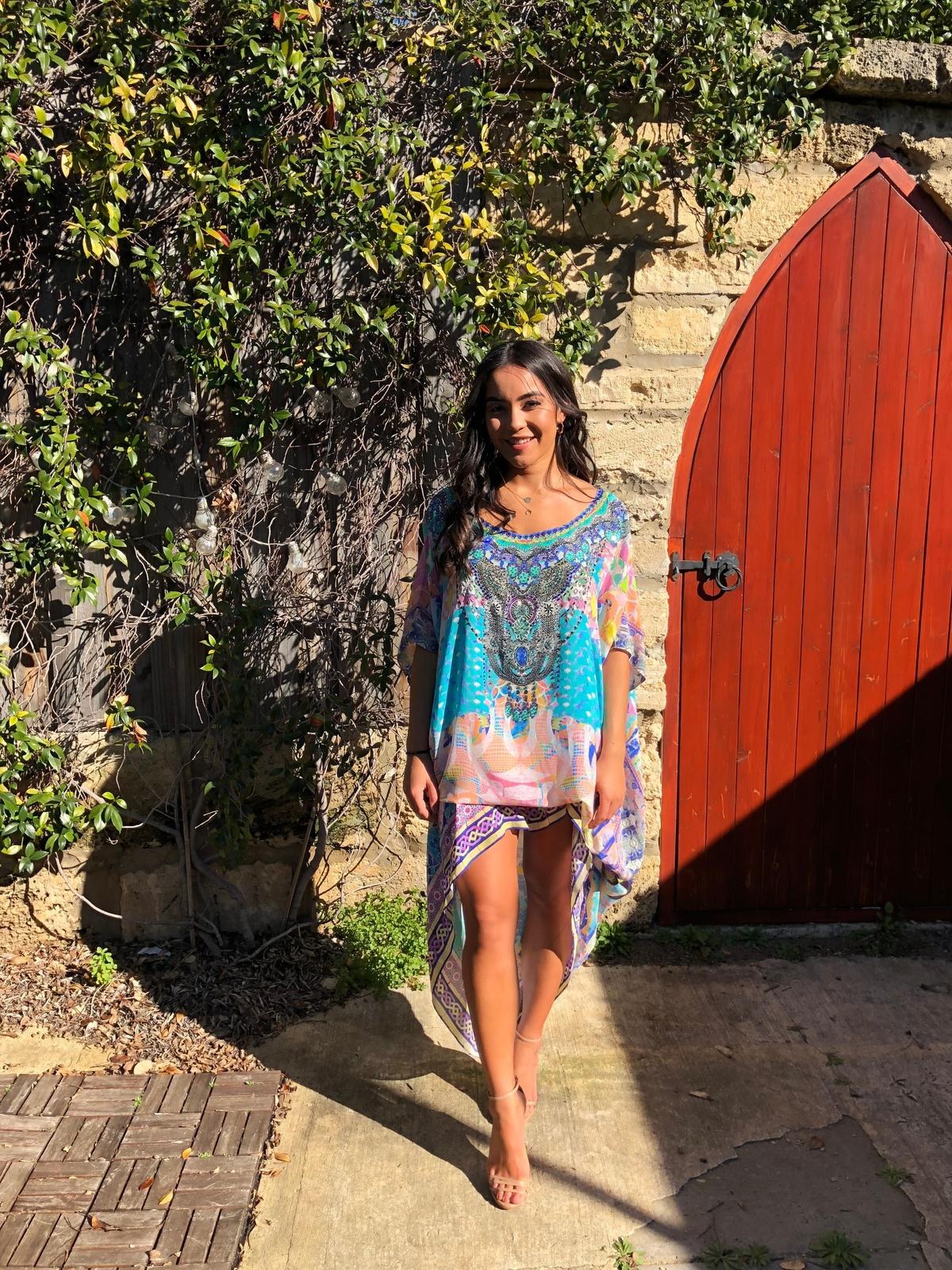 Camilla Gaudi Tribute Kaftan Dress Size 8 - Image 1