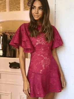 By Nicola Always Dress / Pink / Size 6 for rent on The Volte - image 1