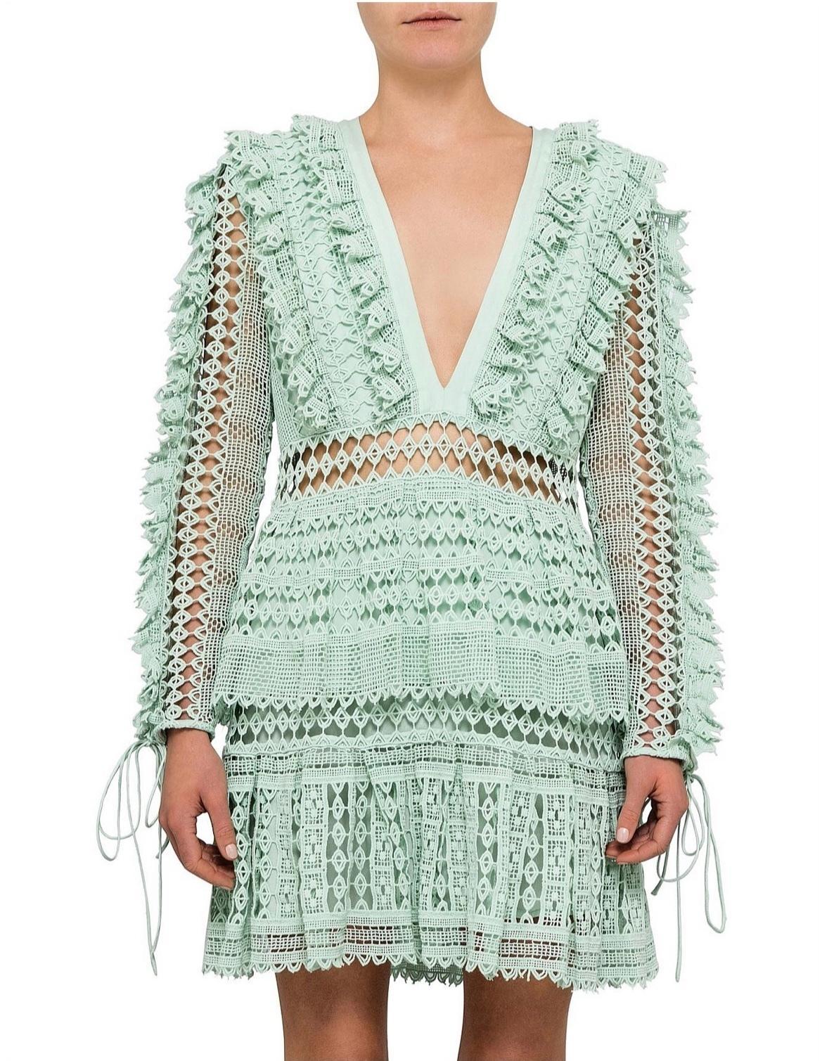 Thurley Fillies Dress Green Size 10 - Image 1