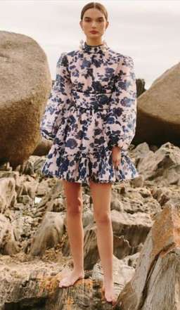 Keepsake the label halo dress size 12 for rent on The Volte - image 2