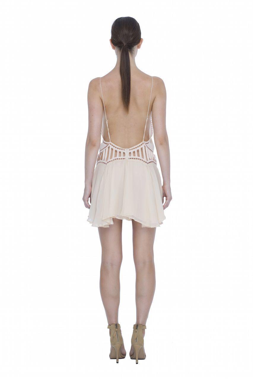 Magali Pascal Ivy Dress White Size 8 for rent on The Volte - main image