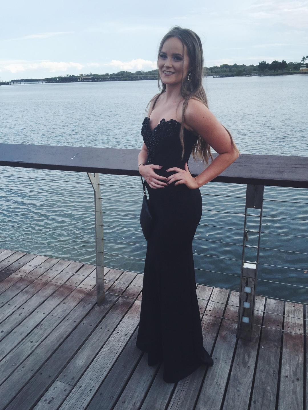 Studio Minc Black Roulette Dress Size 10 for rent on The Volte - main image