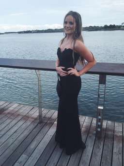 Studio Minc Black Roulette Dress Size 10 for rent on The Volte - image 2