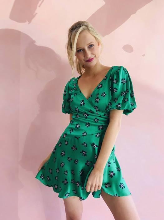 Bec & Bridge Tropicana Mini Dress | Size 8 for rent on The Volte - main image