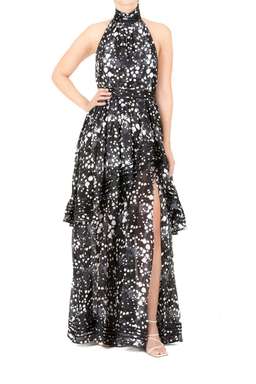 Aje Sienna Gala Dress Print Size 8 for rent on The Volte - image 1