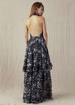 Aje Sienna Gala Dress Print Size 8 for rent on The Volte - image 2