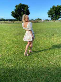 Aje Imprint mini dress size 10